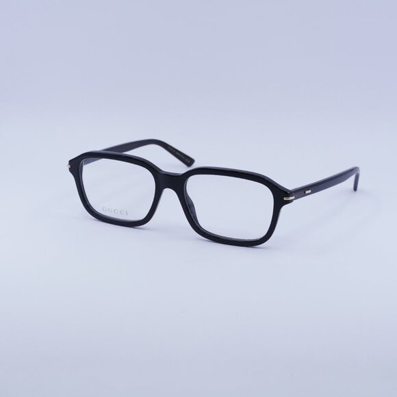 Gucci GG1446O 001 Eyeglasses Black 56mm Rectangle Frame - Picture 6 of 12